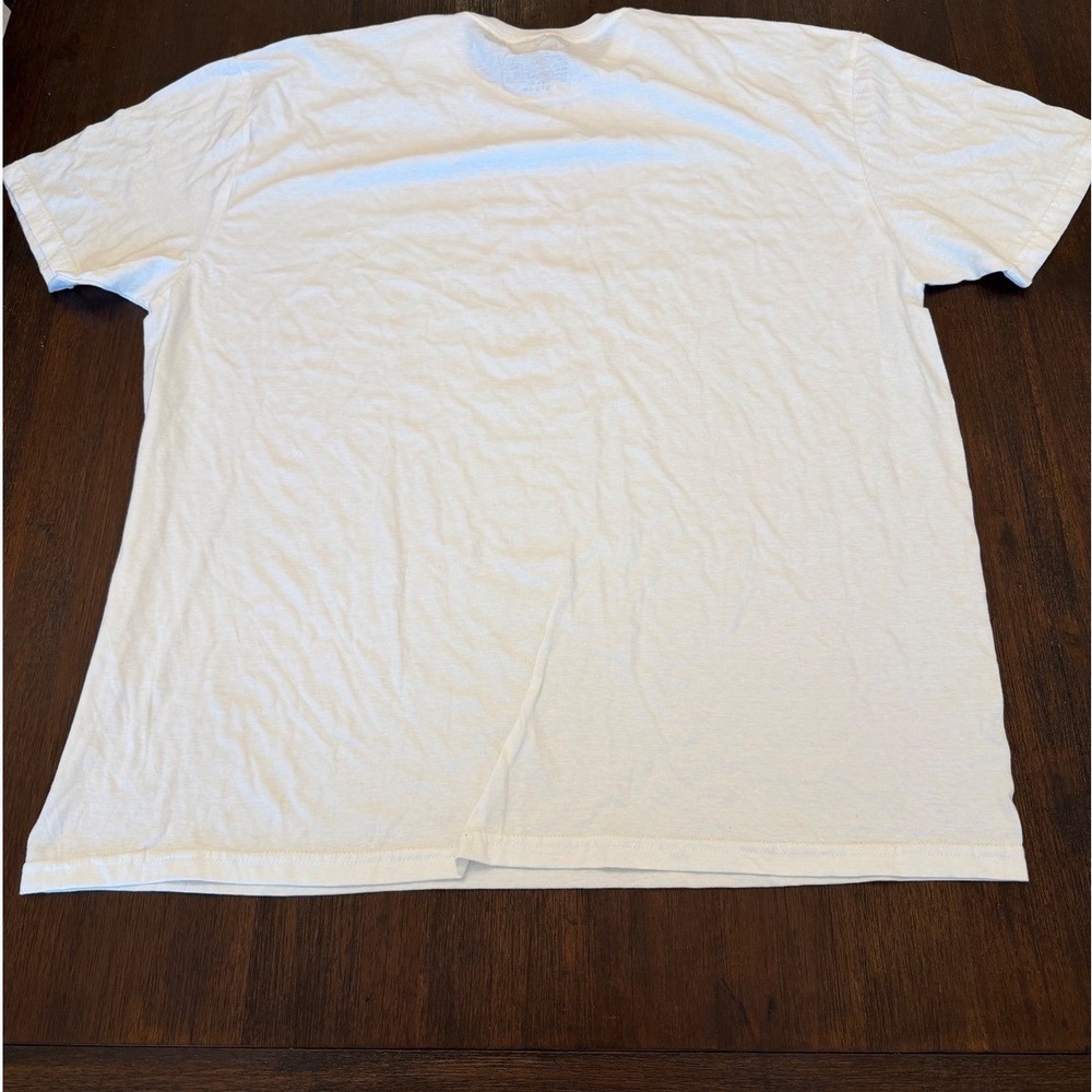 New Tampa Bay Buccaneers 50 Seasons T-Shirt Mens 2XL White Bucco Bruce 1976 - Picture 4 of 7